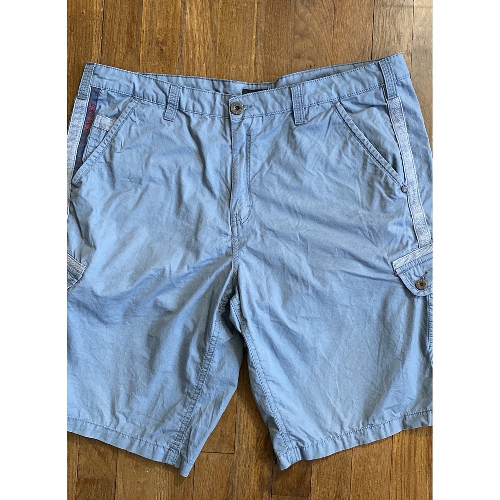 Buffalo David Bitton Shorts Lightweight Blue Cowboy Outdoor‎ Hiking Summer
